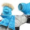 Holapet Winter Hundemäntel für kleine Hunde Warme Kleidung Haustier Wasserdichte Reflektierende Overalls Welpenjacke Mantel Chihuahua Overall