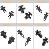 Universal 120 Pcs Car Rivets 6 Types Bumper Clips Push In Push Rivets Car Clips Trim Clips Plastic Rivets