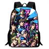 Zaino Scolastico per Bambini del Cartone Animato JoJo's Bizarre Adventure Leggero Ergonomico a Doppia Spalla Con Disegno Stampato Voti