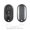Carbon Fiber  Car Key Case Cover For Mercedes Benz C E S Class W206 W223 W214 Gla Glb Glc Cla Cls E300 S450 S580 S500