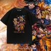 Dragon Ball Tshirt Mens Pure Cotton Casual  Round Neck Tshirt Short Sleeve Clothing Summer Sports Casual Short Sleeve Top