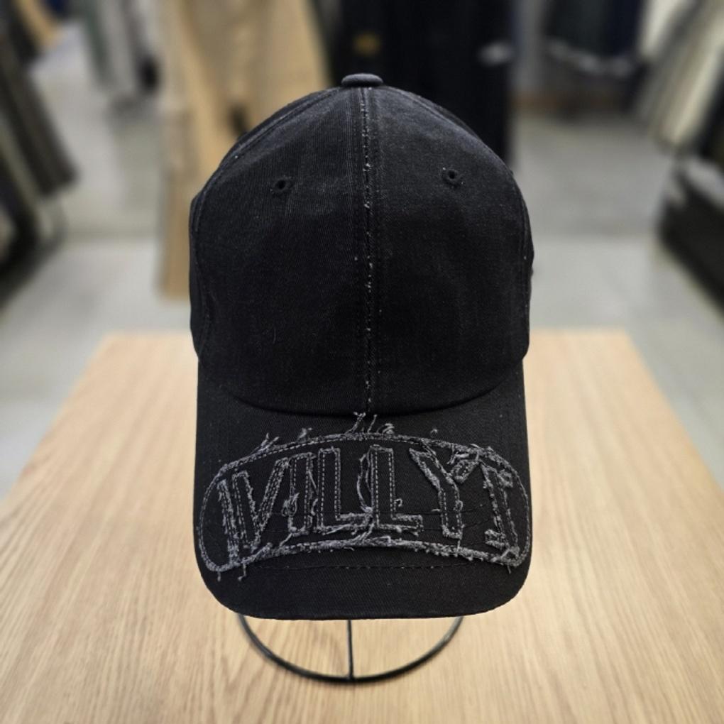 Jeep Dekki Vintage Applique Willis Ball Cap_JP1GCU023 black