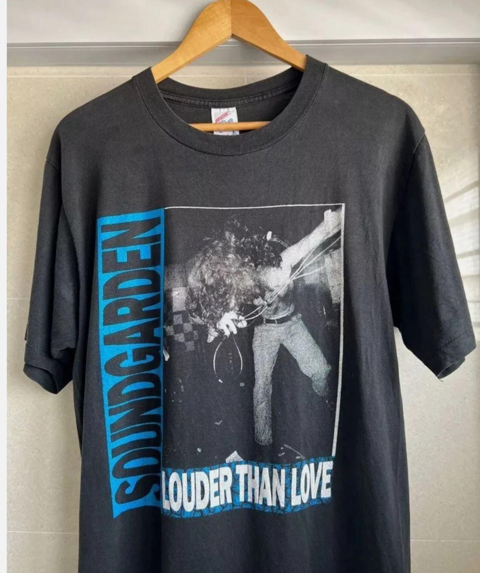 Soundgarden 2014 Band Tour Cotton Black Unisex T-Shirt S
