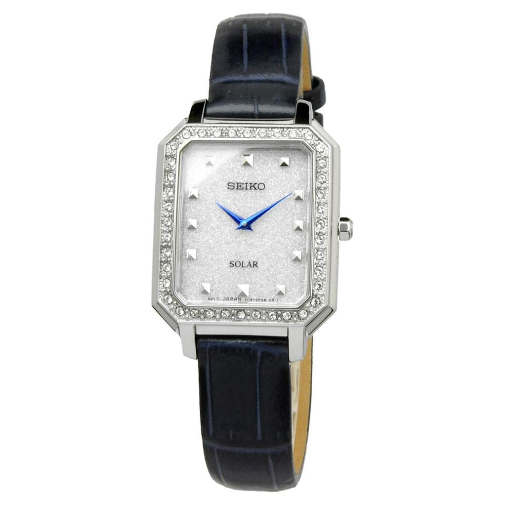 Seiko Overseas Solar [Seiko] Watch, Model, Quartz, Square, SUP429P1, Women's
