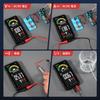 KAIWEETS Rechargeable Multimeter, Large Screen, 6000 Counts, DC/AC Voltage, Resistance, Continuity, Current, Capacitance, Diode, Duty Cycle, Temperatu