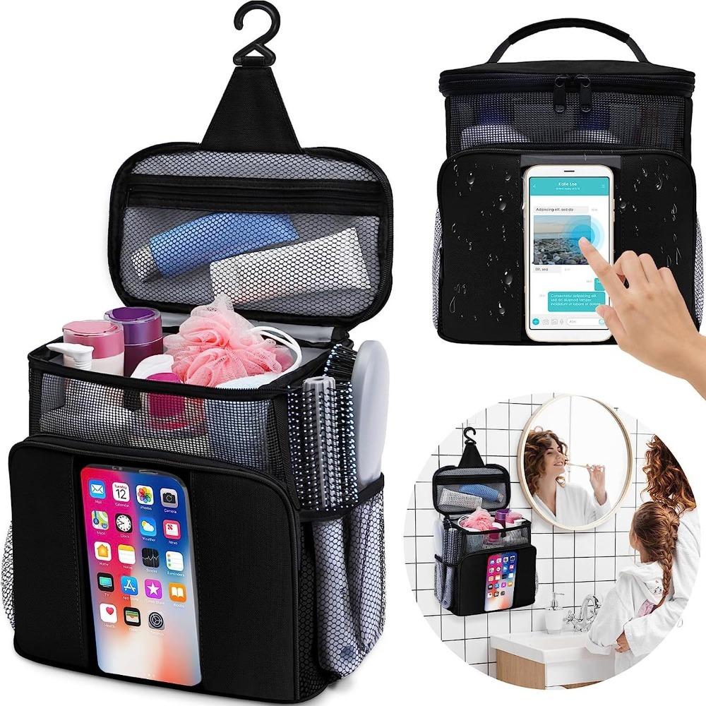 Mesh Toilet Bag Portable Makeup Bag 2024 Cosmetic Bag  Waterproof