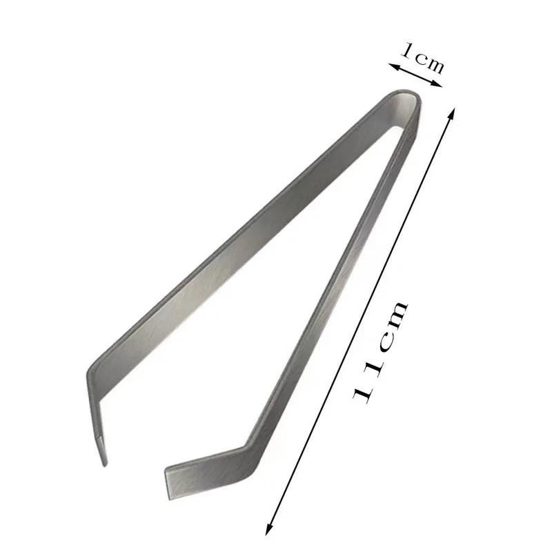 Stainless Steel Fish Bone Tweezers Pincer Clip Puller Remover Tongs Fish Bone Plucking Clamp Kitchen Gadgets Tools