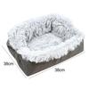 2 In 1 Foldable Plush Cat Kitten House Puppy Sleeping Bed Warm Cushion Carpet