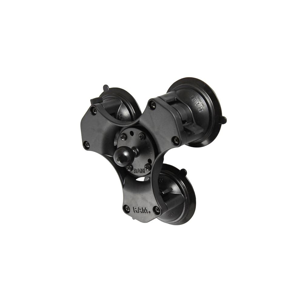 

RAM MOUNTS Triple suction base 1 inch ball RAP-B-365-224-1U чёрный