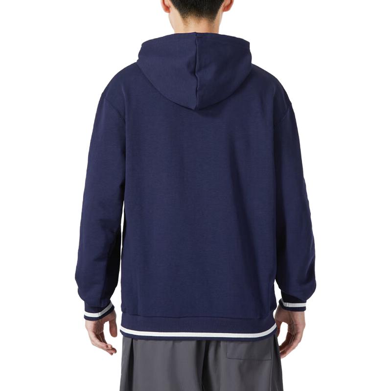 PUMA SPONGEBOB Sweatshirts Men's Navy Blue Hooded Moderate Other 678419-06