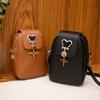Ladies Bag New Cute Girl Mobile Phone Bag Fresh and Sweet Beautiful Woman Shoulder Messenger Bag
