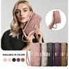 3 in 1 Floral Geprägte PU Leder Crossbody Handyhülle für iPhone/Samsung 6 Kartenfächer + Reißverschluss-Münzfach + Ständer & Abnehmbarer Langer Schultergurt