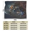 WOW World of Warcraft Arthas Demon Illidan Sylvanas Warm Blanket Travel Plush Throw Blanket Flannel Bedspread Sofa Bed Cover
