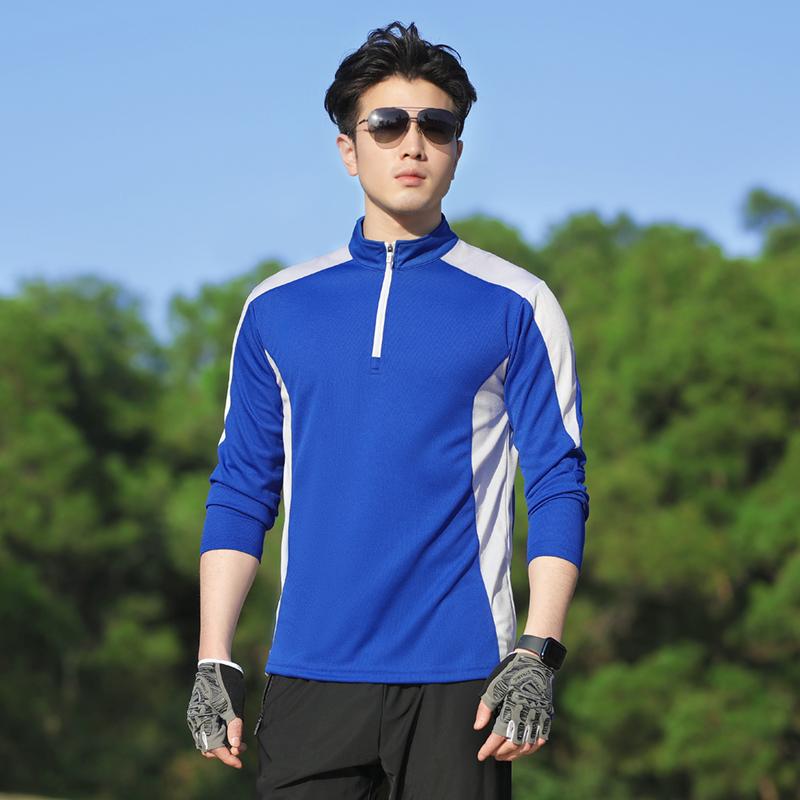 Summer long sleeved T-shirt for men s casual T-shirt 2XL