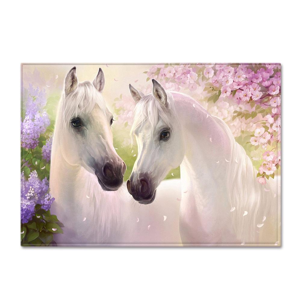 Light Luxury Carpet Kitchen Corridor Bathroom Non-slip Mat