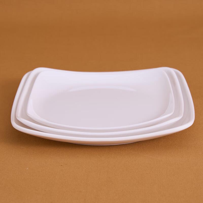 Gu Rou 8.6-inch A5 Melamine Square Serving Plate