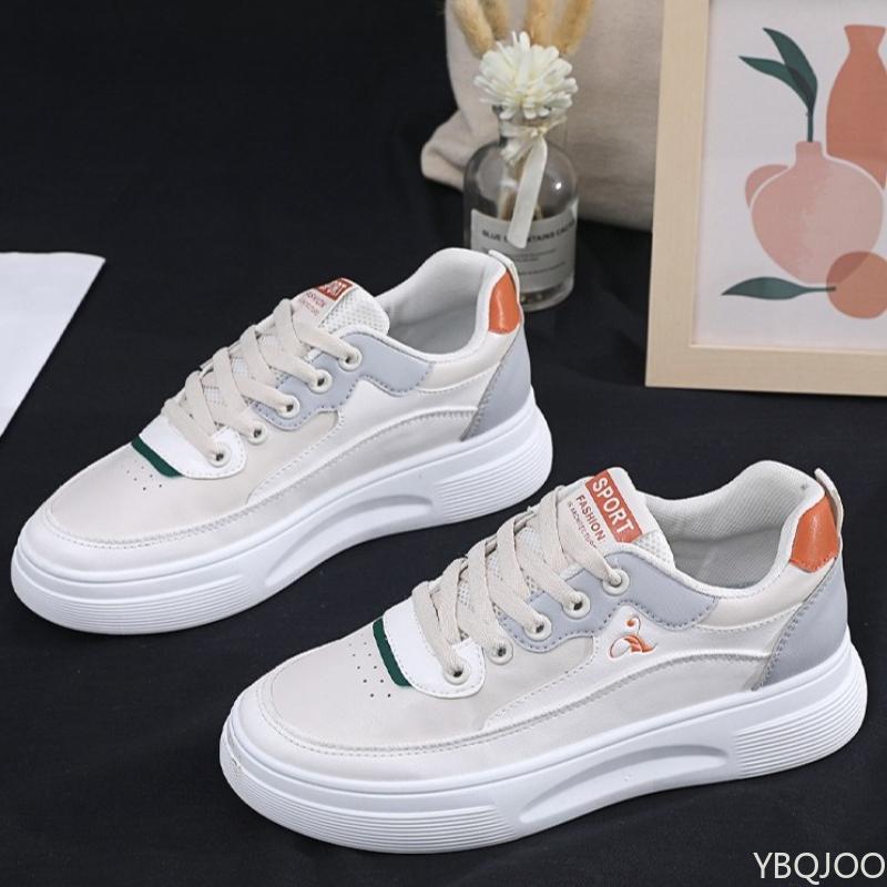 Women's new versatile student sports shoes daily casual thick soled comfortable  wear-resistant shoes with increased height