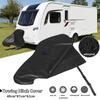 Caravan Hitch Cover - Universal Breathable Trailer Hitch Cover For Caravan, Tongue Cover, PVC Trailer Tow Ball Coupling Lock Cover