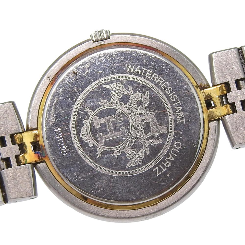 HERMES profile Watches WhiteDial Stainless Steel Quartz Analog display unisex Used