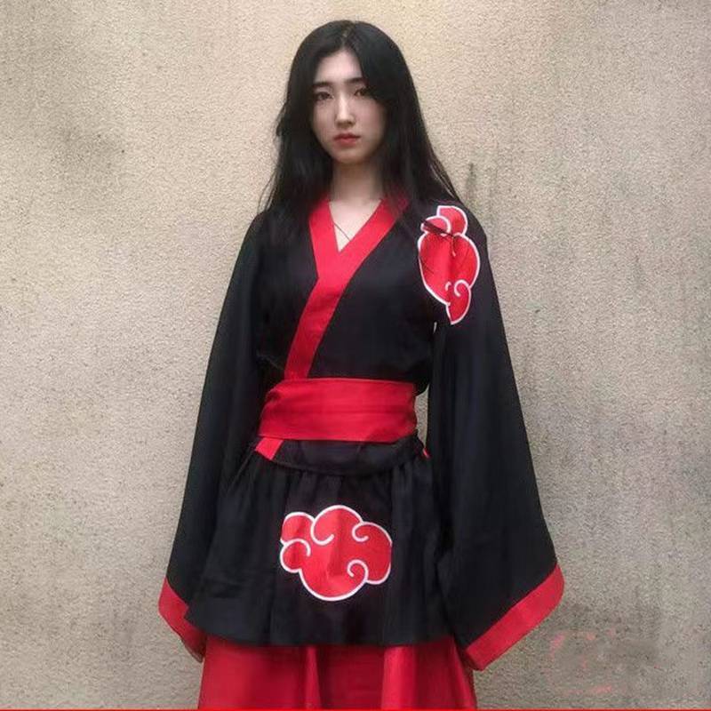 Naruto Cosplay Costume With Polyester Fabric For Anime Role Play