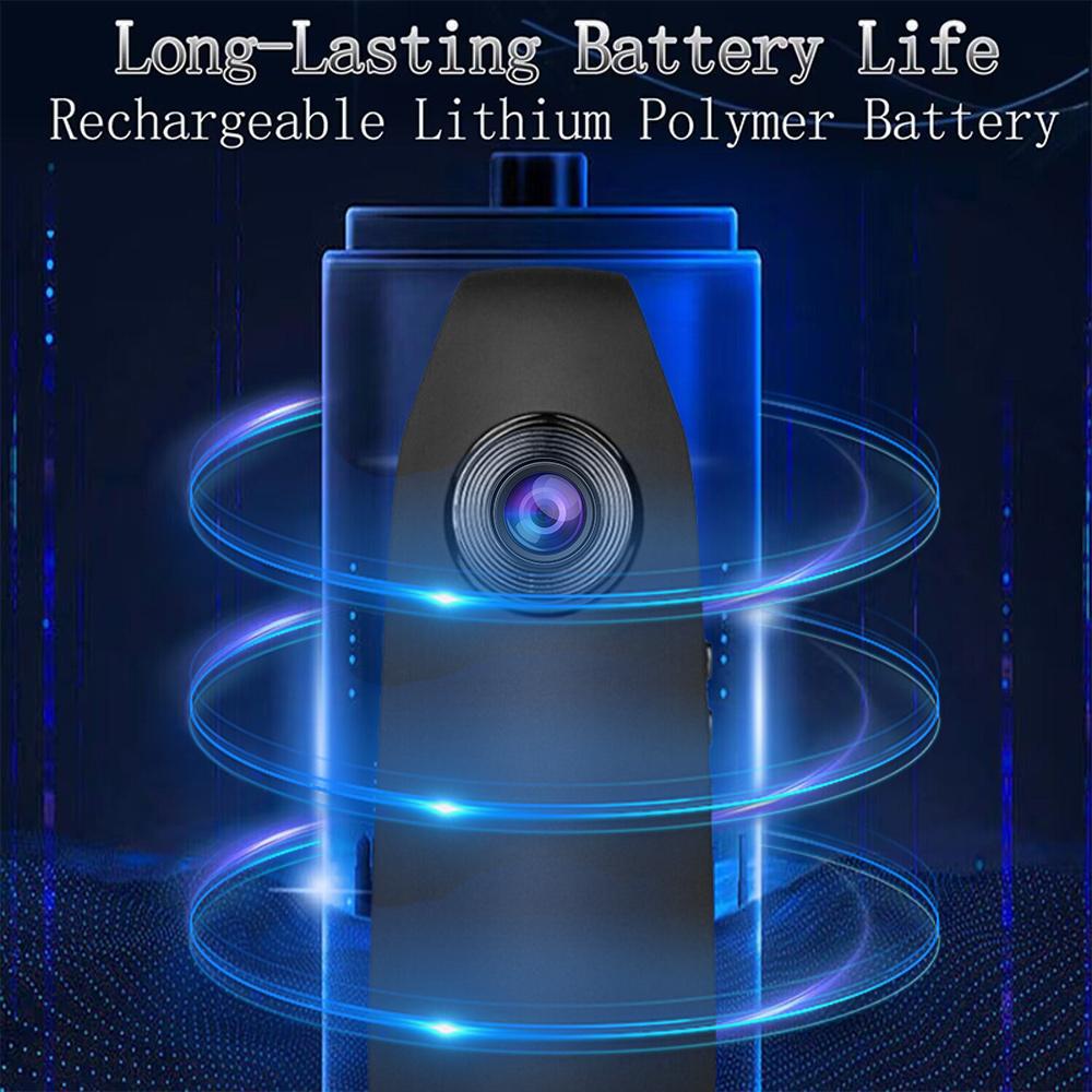 1080P Full HD Cycling Video Recorder with Back Clip Portable Law Enforcement Recorder Motion Activate Loop Recording Camera