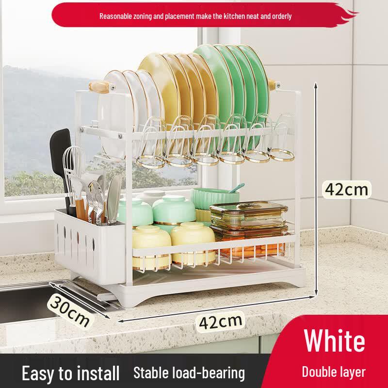 Multi-functional Stainless Steel Dish Drying Rack