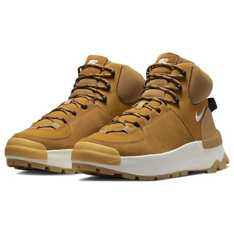Nike Women's City Classic Boot Wheat Sail Black Gum Light Brown DQ5601-710