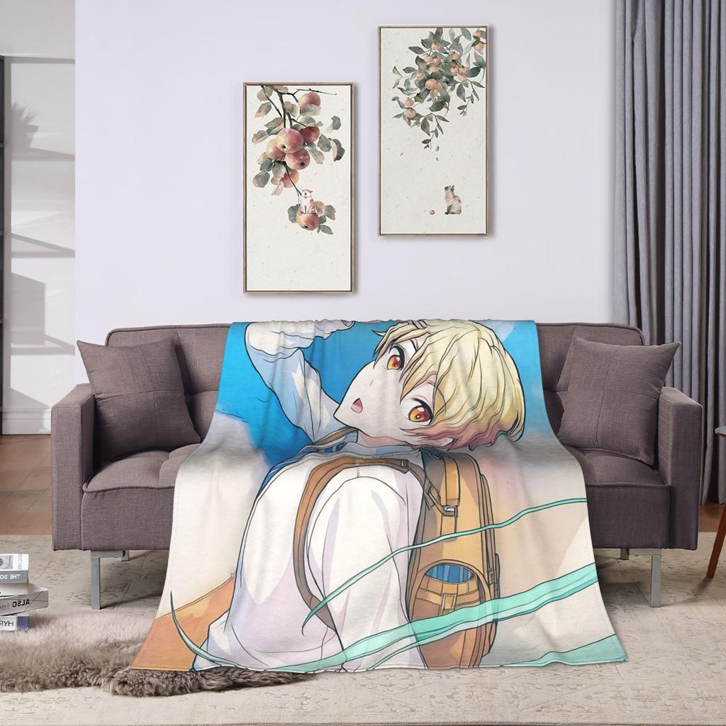 Tsukasa Tenma Blankets  Super Soft Novelty Plush Bedding Throws For Boy Girl Bedroom Flannel Bedspread Bed Cover