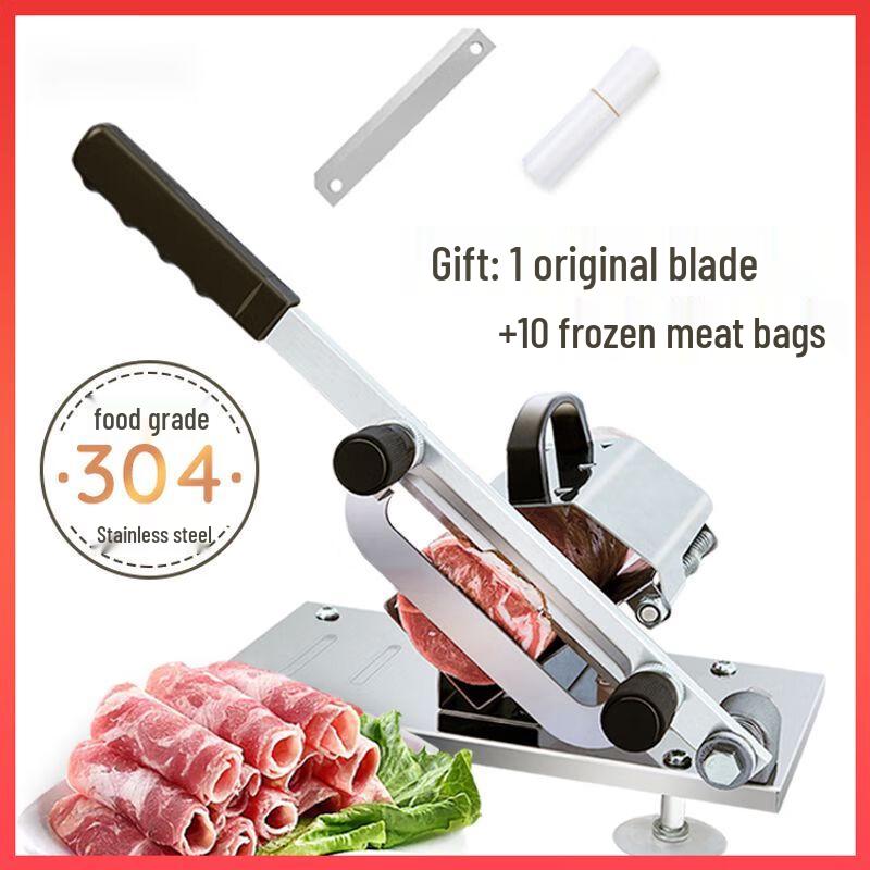 Manual 304 Stainless Steel Home Meat Slicer