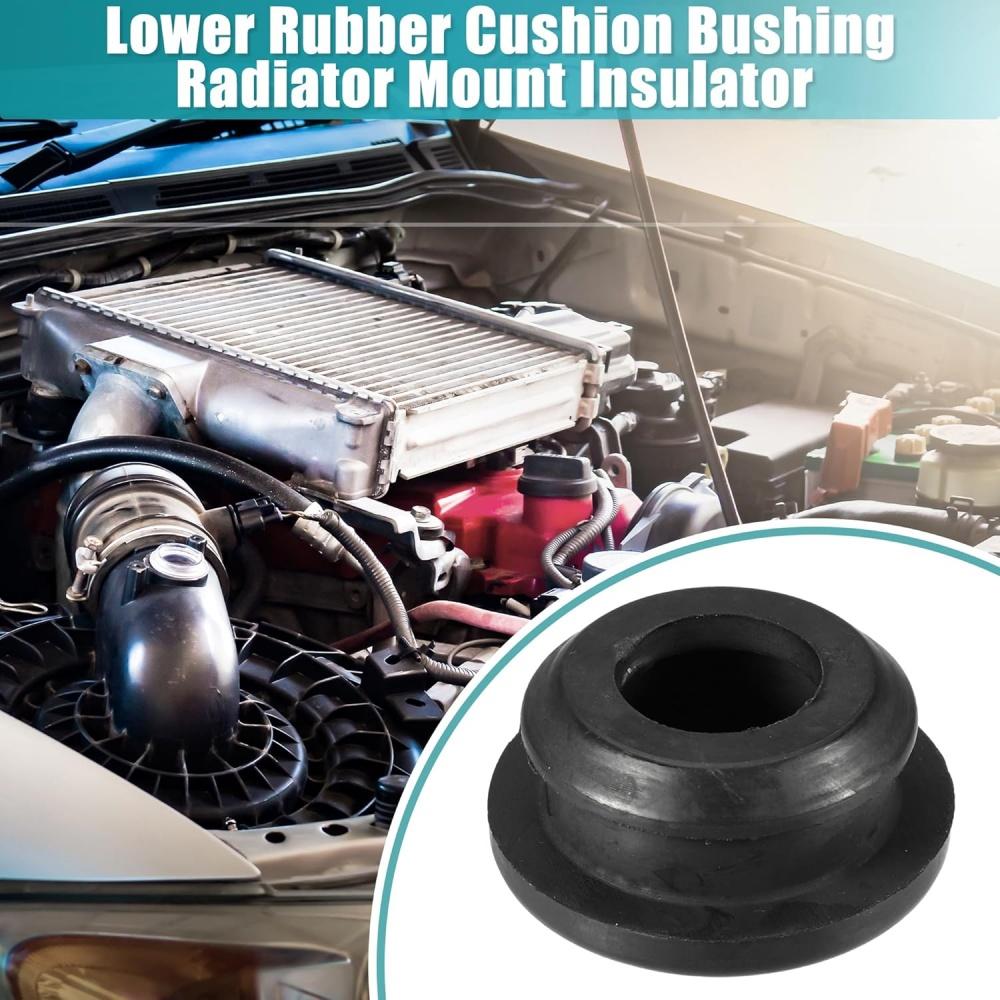 Piece Of 4 Lower Condenser Cushion Rubber 45135Ae030 Fit For Subaru