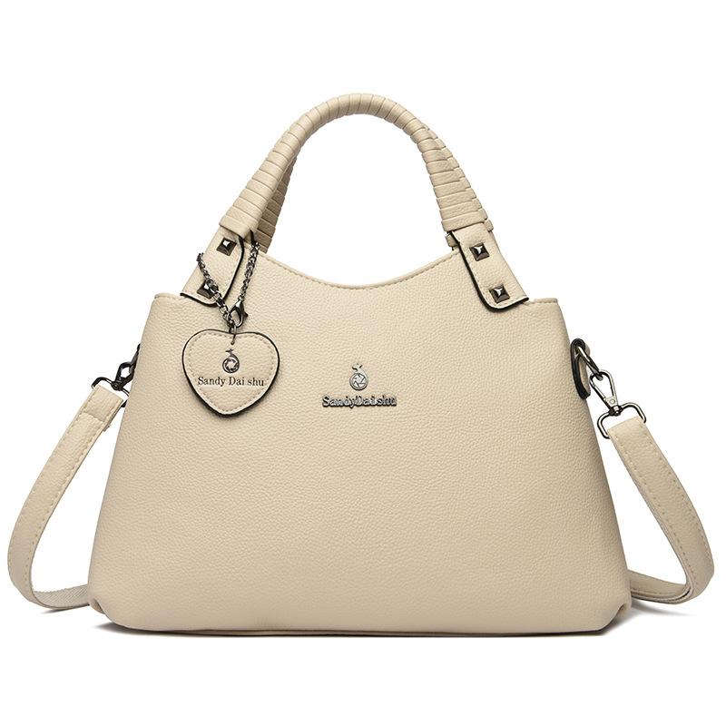 New Style Handbag Women Fashion Middle aged Mother Goes Out with One Shoulder Crossbody