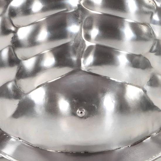 Replika kamizelki kuloodpornej rzymskiego żołnierza LARP ze stali srebrnej