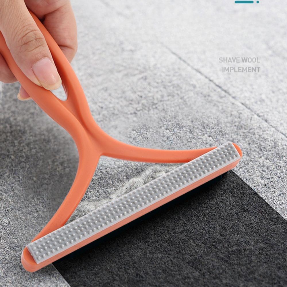 Portable Lint Remover Pet Hair Remover Brush Manual Lint Roller Sofa Clothes Cleaning Lint Brush Fuzz Fabric Shaver Brush Tool