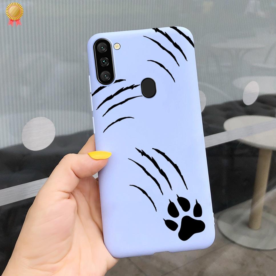 For Samsung Galaxy A11 Case Boy Girl Funny Cartoon Cat Women Silicone Back Case For Samsung Galaxy A 11 SM-A115F 6.4 Funda Cover