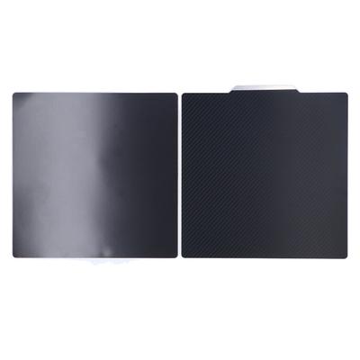 Piattaforma Stampante 3D 235x235mm PEO Strass PET Fibra di Carbonio Texturizzata Magnetica Double-Sided Build