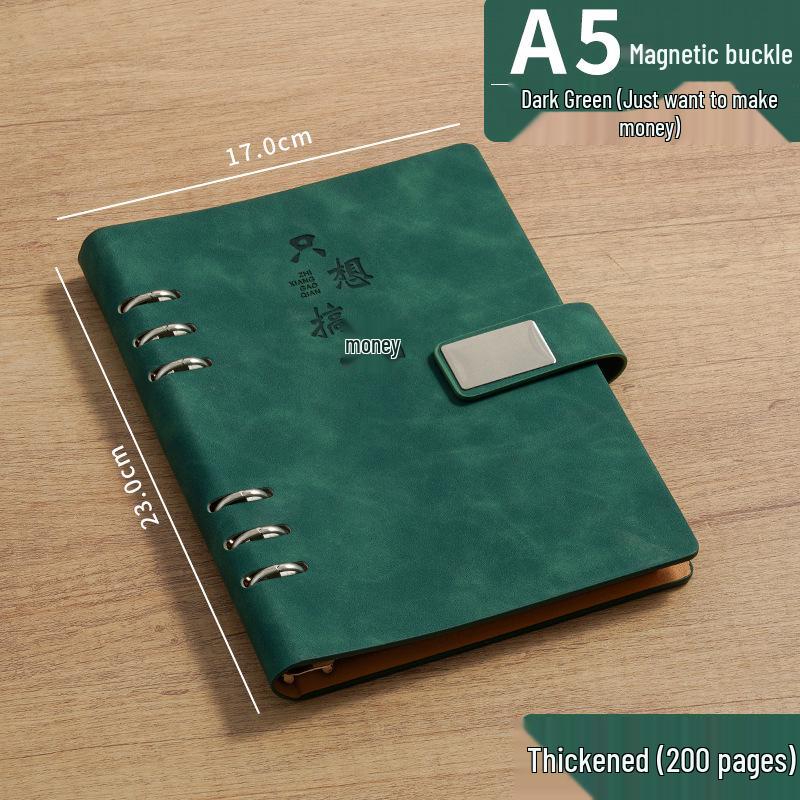 Hochwertiger A5/B5 Notizblock für Business, Meetings & Tägliches Tagebuch