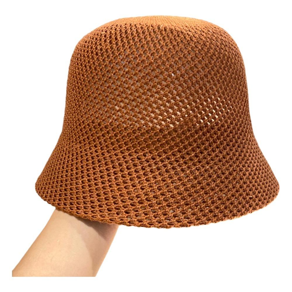 

Portable Foldable Sun Hat Wide Brim Sun Protection Straw Bucket Hat Fordable Beach Cap Outdoor Hiking Camping