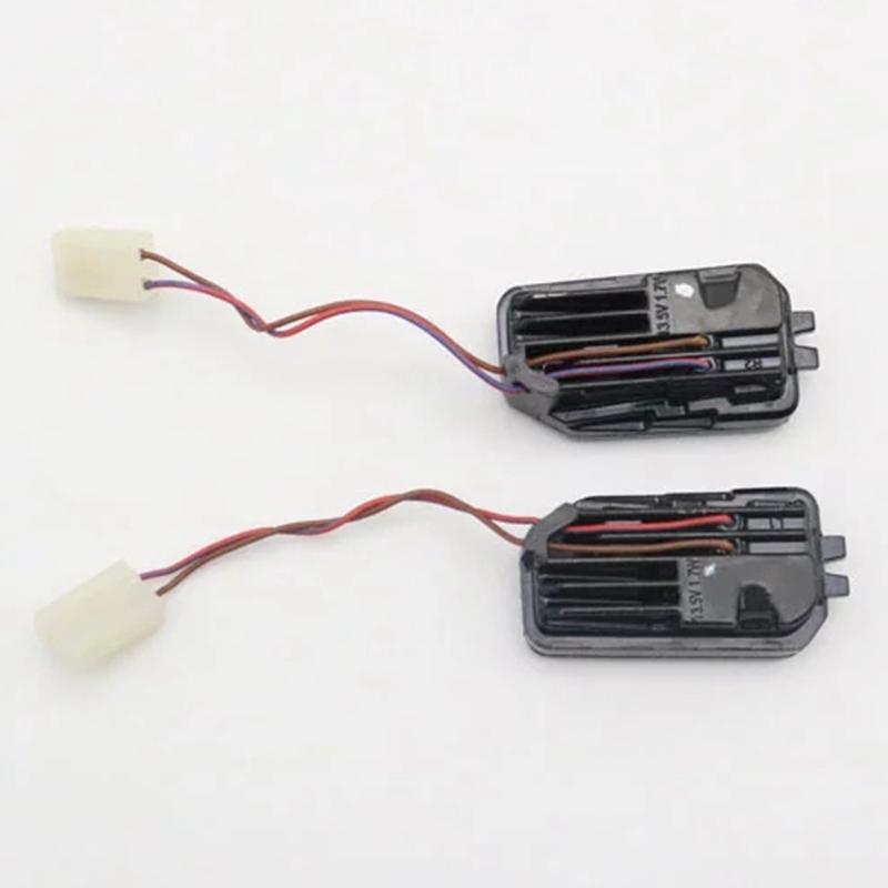 

AT-For Benz W205 W213 GLB GLC X253 2014- Car Wing Door Side Mirror Puddle LED Light Rearview Mirror Courtesy Lamp Black Left