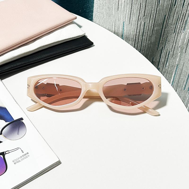 G Sunglasses Men'S Lin Yi Sunglasses Vegax Fashion Sandalwood Cat Eye Women'S Jewelry Glasses