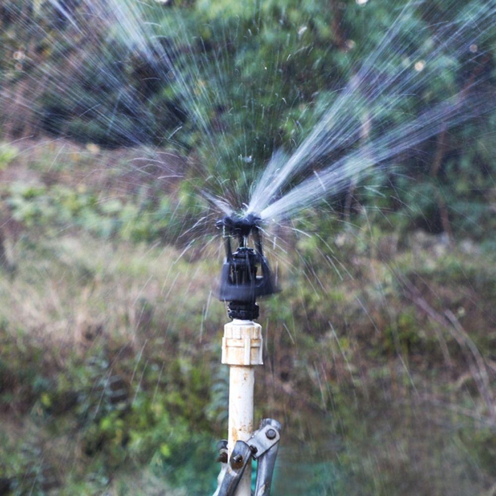 2pcs 360 Degree Rotary Watering Sprinkler Plastic Swing Sprinkler  Farm Field Orchard