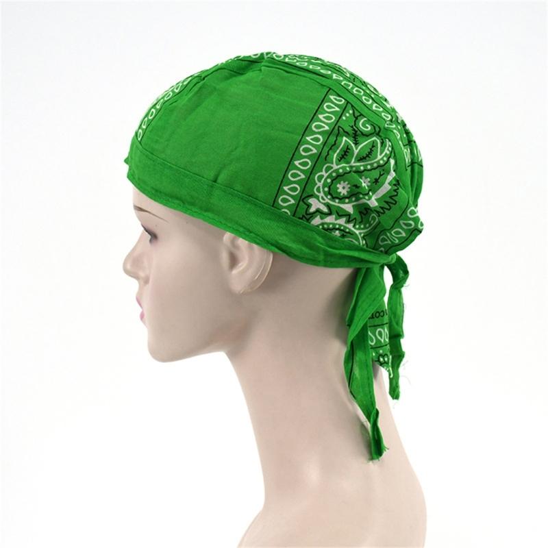 Multifunctional Headwear Pirate Style Bandana Cap for Sun Shielding Cycling Hiking Running Easy Wear as Hat or Scarf
