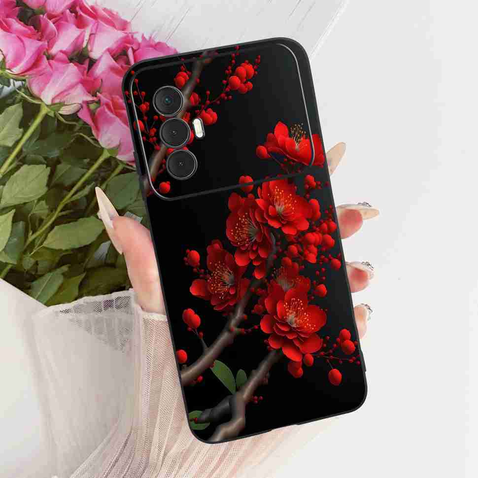 For Tecno Spark 8 Pro KG8 Casing Lovely Cartoon Protection Phone Case For Tecno Spark 8 Spark8 KG6 Soft TPU Silicon Cover