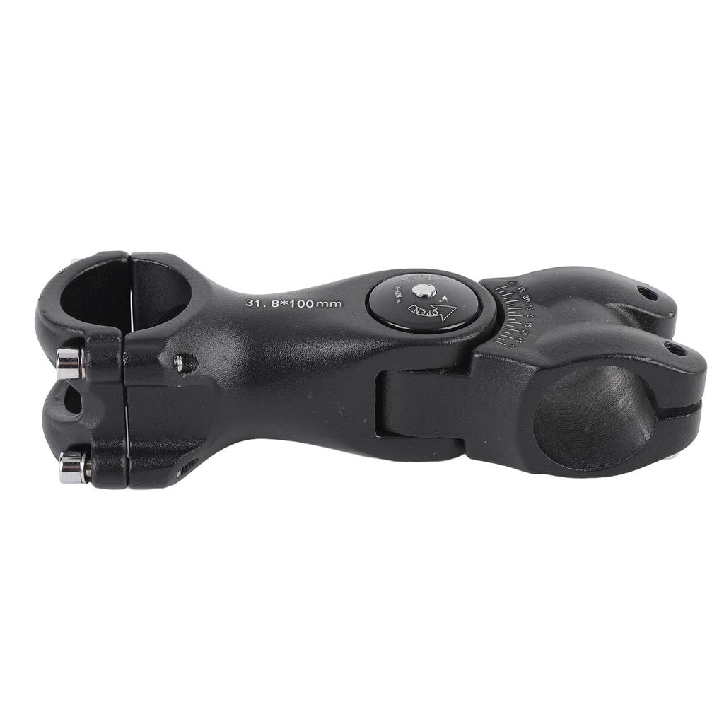 Regulowany 60 stopniowy wspornik kierownicy 31,8 mm ze stopu aluminium 100 mm krótki wspornik kierownicy rower górski