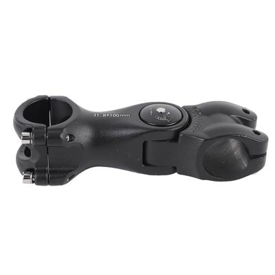 Verstellbarer 60 Grad 31,8 mm Lenkervorbau Aluminiumlegierung 100 mm Kurzer Lenkervorbau Mountainbike