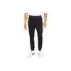 Nike Knitted Sweatpants Men's Black Moderate Cuffed Pants CV8988-011