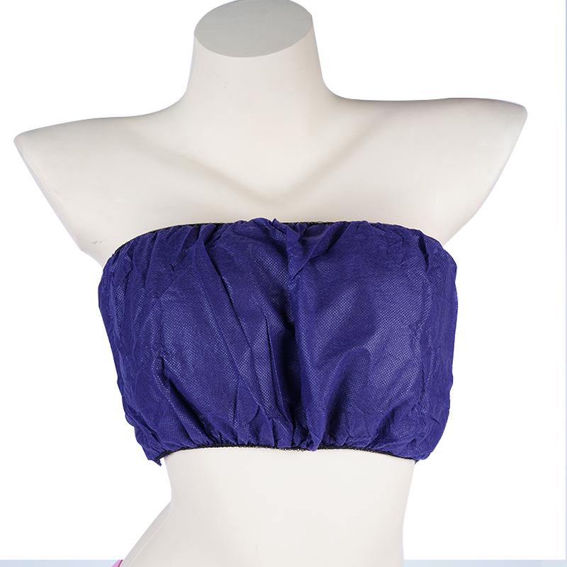 Set de Sujetador y Ropa Interior Desechables de Tejido No Tejido para Salón, Empaquetado Individualmente para Sauna y Spa