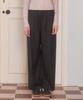 DELICCENT Henny St Elastic Waist Slacks [Black]