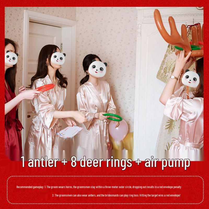 Door-Blocking Game: Large Wedding Reception Props for Photography and Entertainment