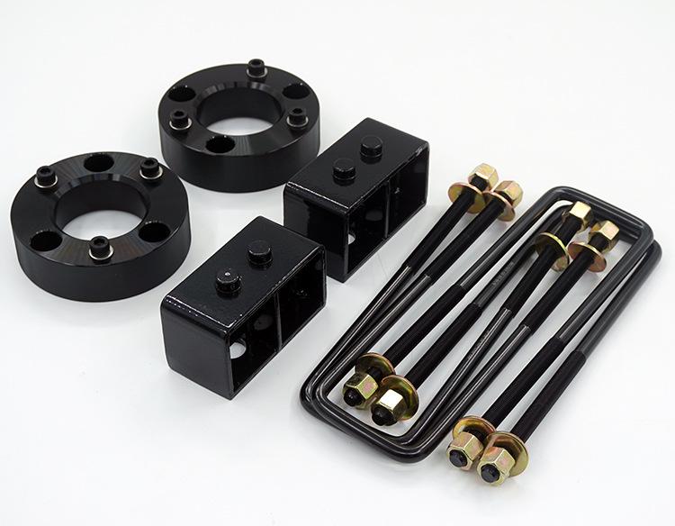 Ford Raptor F150 Chassis Mod: Front & Rear 2.5" Lift Kit with Rear Steel Lift Block