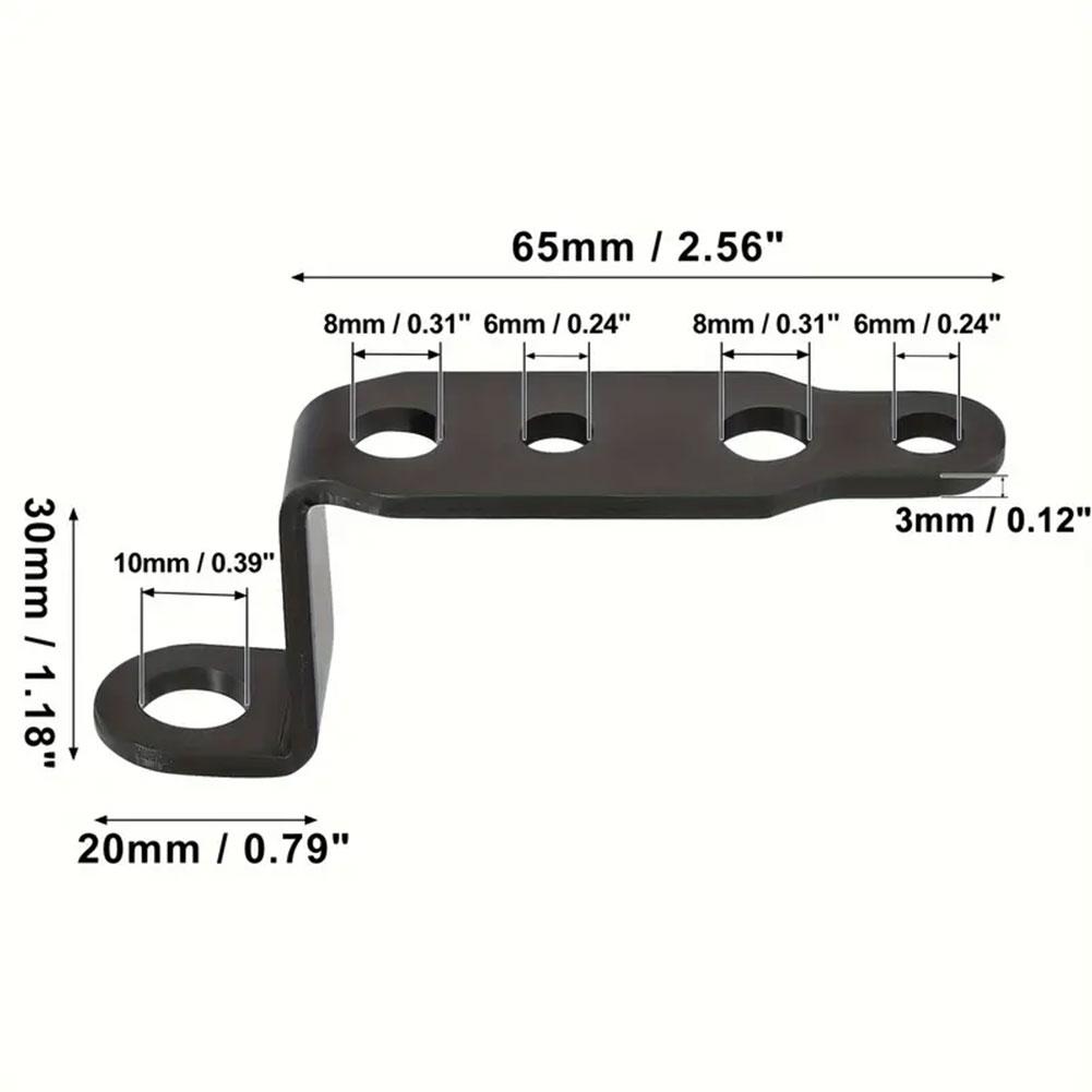 Universal ATV Dirt Bike Extension Bracket - Can Serve As Headlight, Rearview Mirror, Spotlight  Motorcycle Accessories